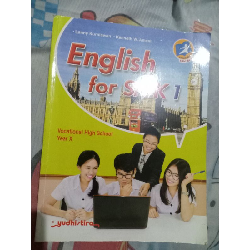 

Buku ENGLISH FOR SMK 1 KURIKULUM 2013 EDISII REVISI YUDHITIRA (BEKAS)