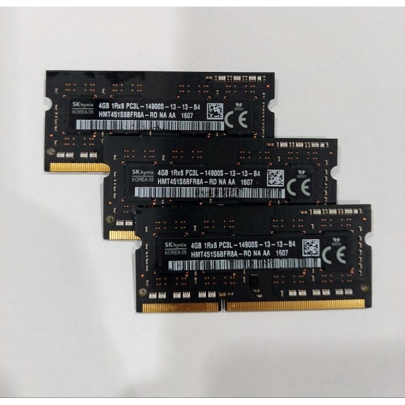 MEMORY/RAM  SODIM DDR3 4GB HYNIX PC3L 14900S FOR LAPTOP/MAC/PC