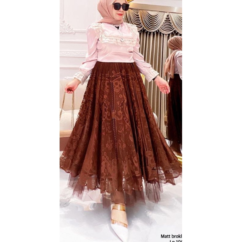 ROK MAIRA BURKAT FULL FURING FASHION IMPORT