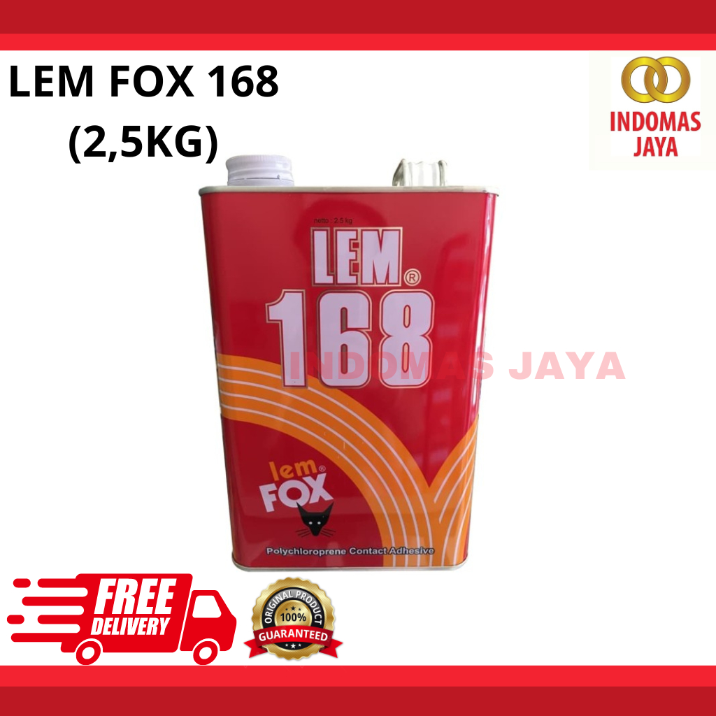 

Lem HPL Lem Fox 168 Kuning Galon Kecil 2,5 Kg 2500 gram Lem Fox Kuning 168 Galon 2.5 kg