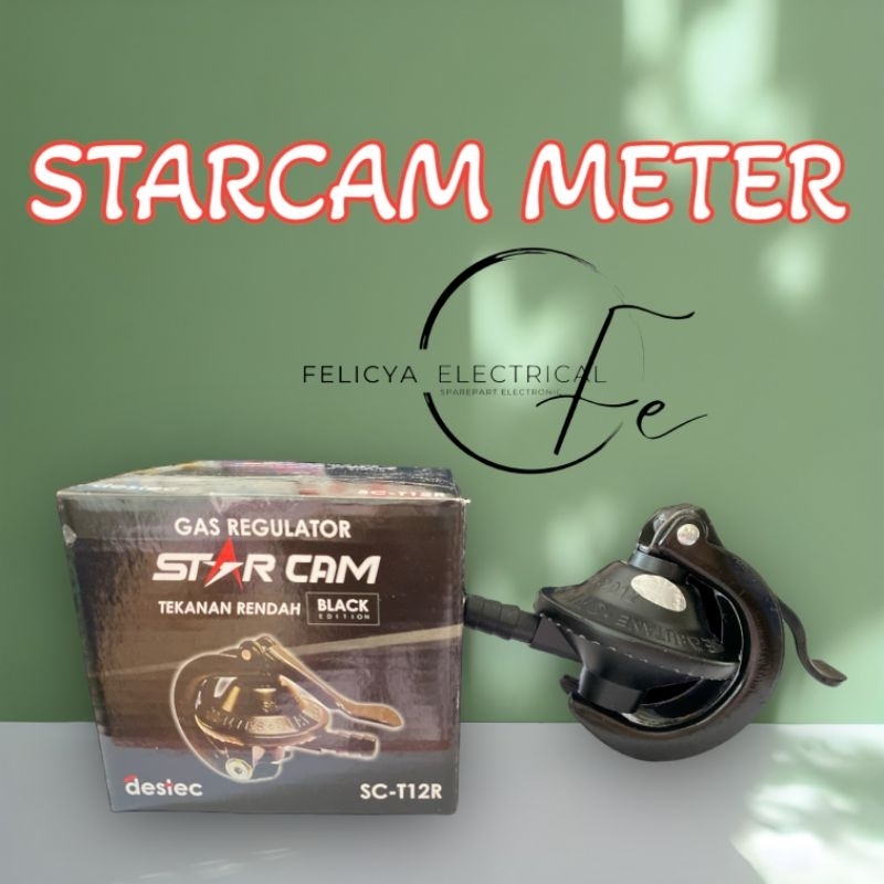 REGULATOR STARCAM METER DAN NON METER SC-T12R /REGULATOR PENGUNCIAN GANDA BLACK EDITION