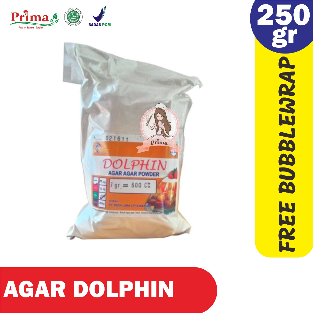 

Agar bubuk dolphin (kemasan repack)