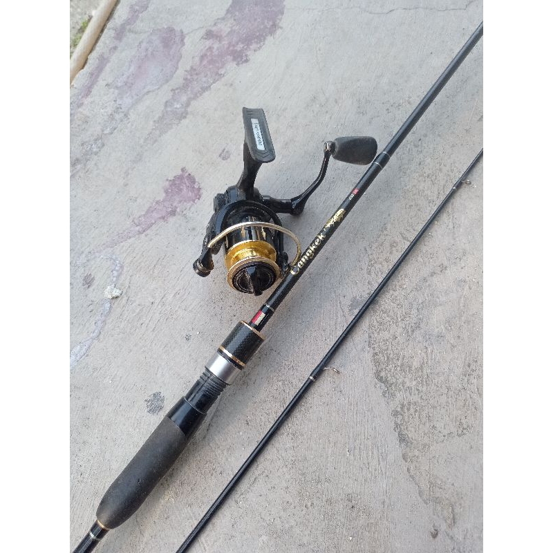 joran relix nusantara cangkek 2-6 lb reel fugu ryu II second