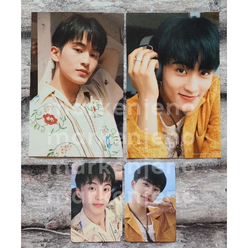 NCT 127 DREAM MARK PC PHOTOCARD FILM PHOTO BLUE TO ORANGE BTO