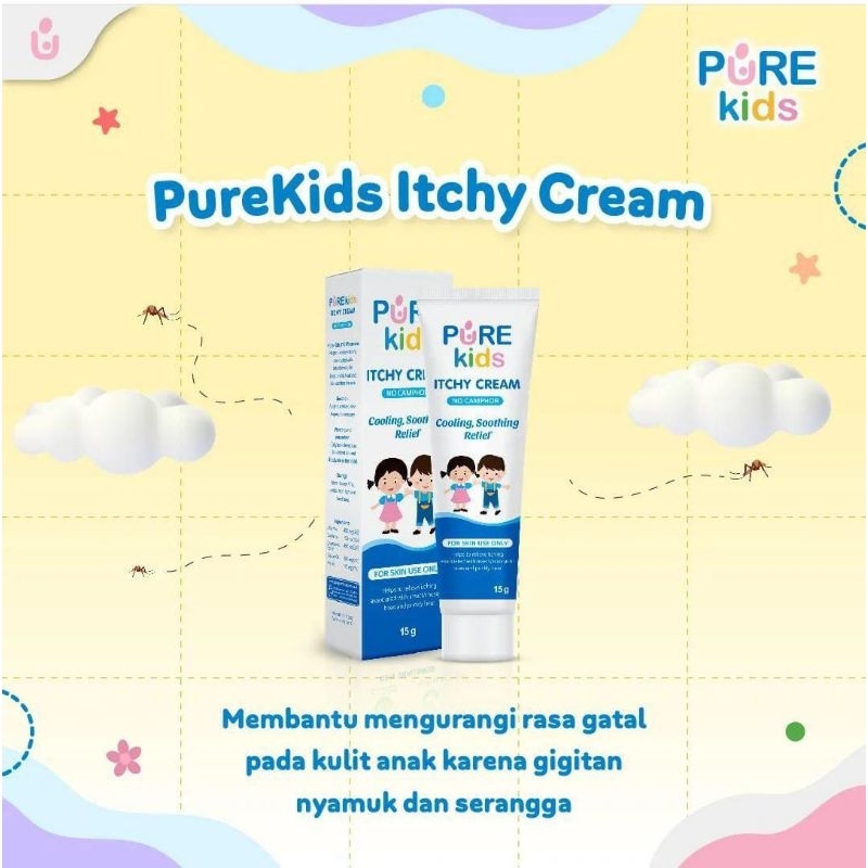 Pure Kids Itchy Cream -15gr / Pereda Gatal
