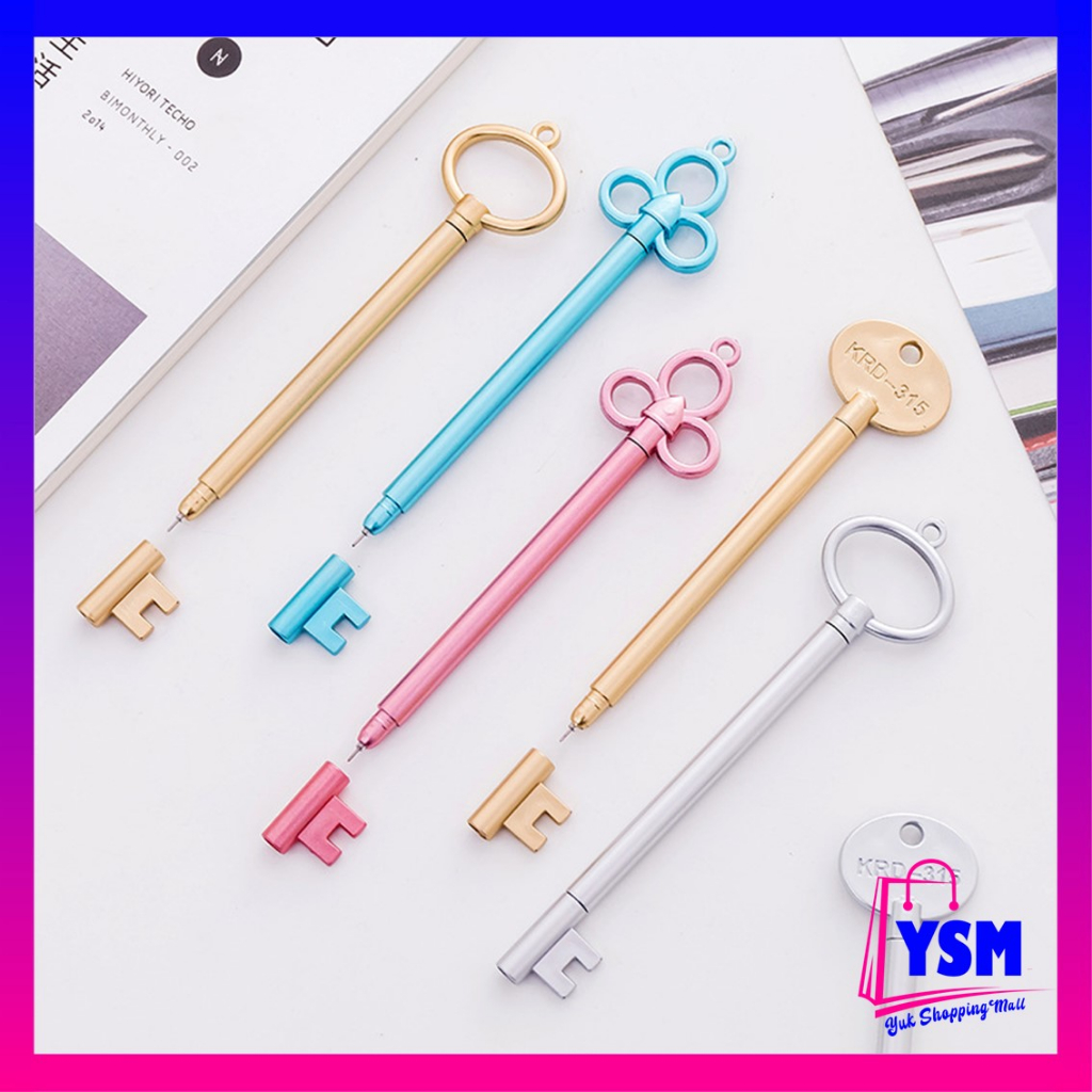 

YSM Pulpen Gel Bentuk Kunci Pulpen Unik Pulpen Dekorasi Pulpen Anak Sekolah Pulpen Lucu Alat Tulis Sekolah Murah t