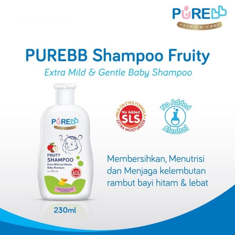 PUREBB Wash 2in1 230ML PUMP/PUREBB SHAMPO 230ML