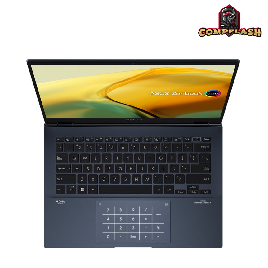 LAPTOP ASUS ZENBOOK Q409ZA / UX3402ZA OLED i5 1240P RAM 8GB 512GB SSD WINDOWS 11 14.0QHD 2.8K