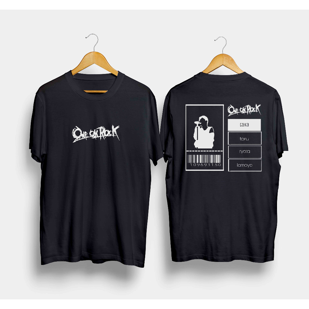 Kaos Band ONE OK ROCK Japan / Tshirt Musik Rock Metal