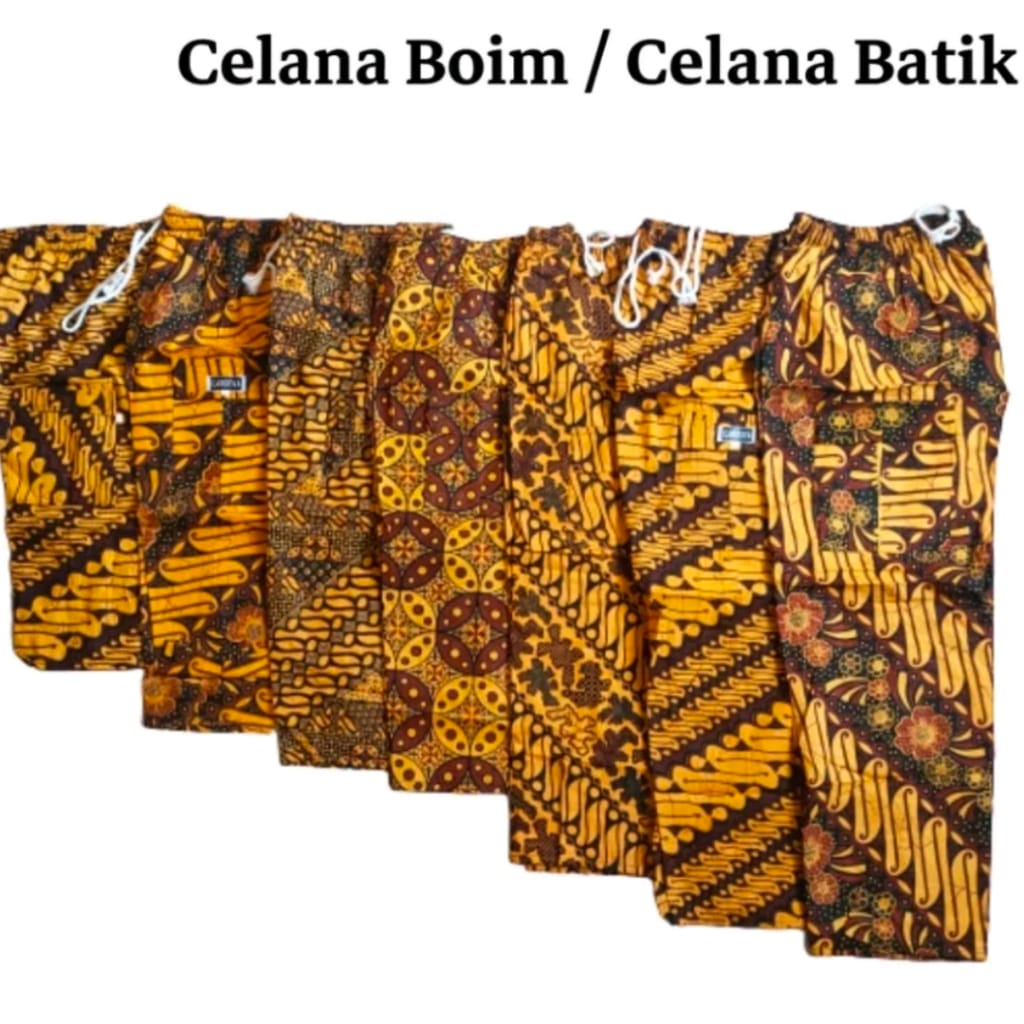 Celana Batik / Boim Anak Anak dan Dewasa
