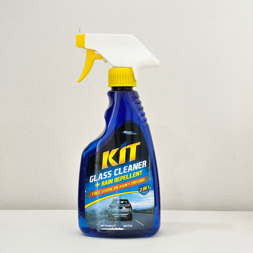 Kit Glass Cleaner + Rain Repellent Pump 500ml