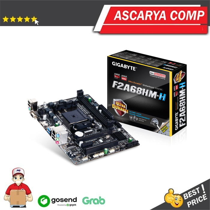 GIGABYTE F2A68HM-H SOCKET FM2+ (rev 1.0)