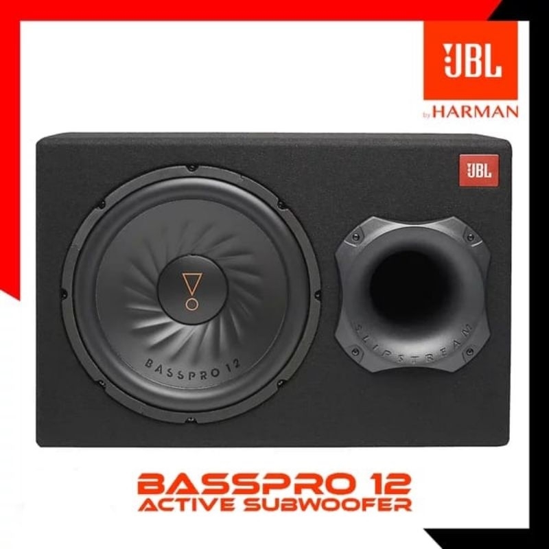 subwoofer mobil basstube basspro aktif 12 inch jbl by harman cardon original garansi resmi