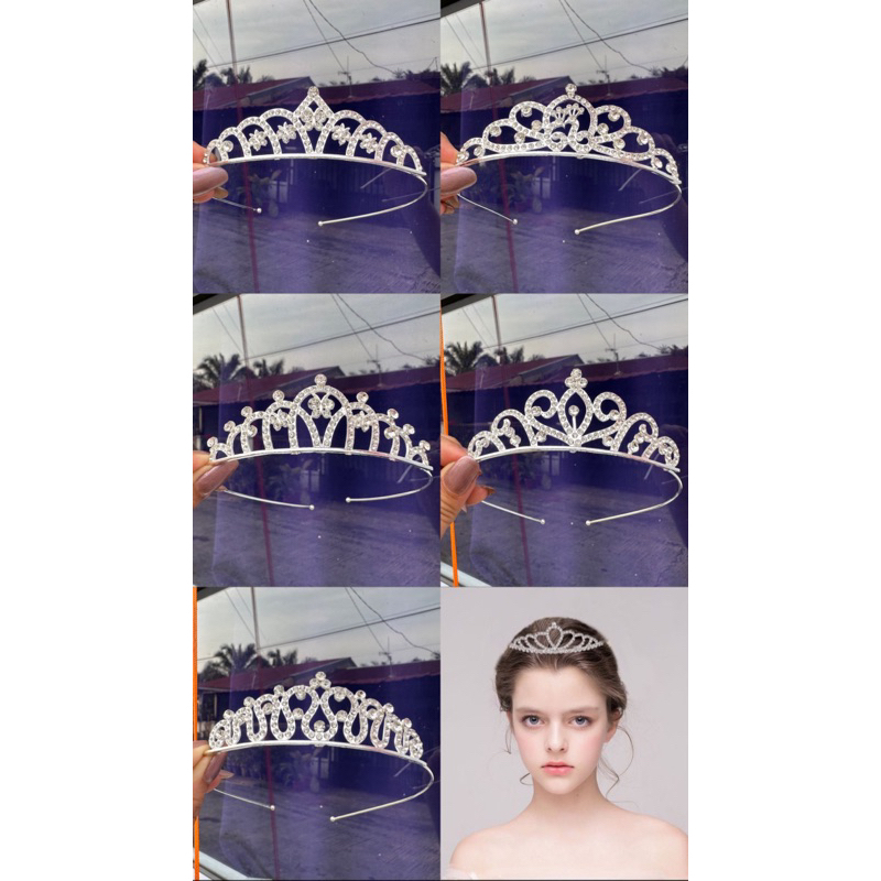 Bando Mahkota Anak Fashion Korea / Bando Anak / Bando Princess / Bandana Mahkota Anak