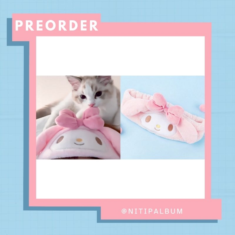 [PO] SANRIO MY MELODY FLUFFY HAIRBAND WORN BY NCT JAEMIN