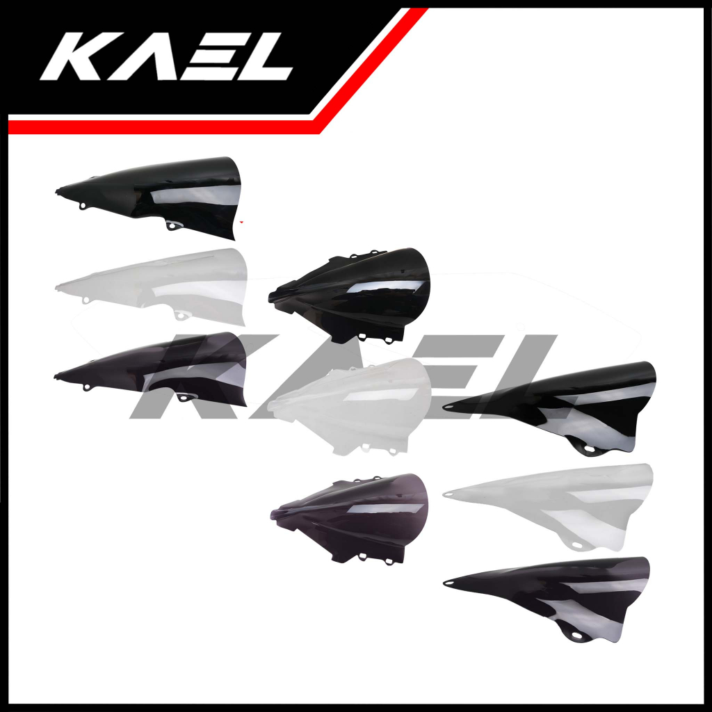 Visor CBR 150R K45N K45R K45G Facelift New 2016 2017 2018 2019 2021 2022 2023 Windshield Winsil Winshild Wind Shield Sil Shild Hitam Bening Ribben Riben Smoke CBR150R 150 R