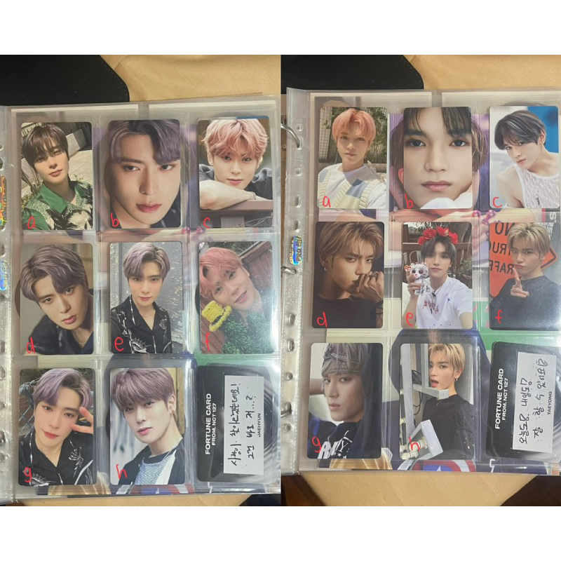 NCT 127 Jaehyun Taeyong DICON PC Photocard