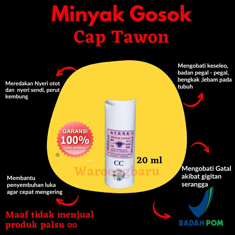 Minyak Tawon CC / 20ml [ Original ]