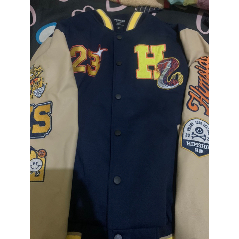 Varsity jacket by himside size used good condition