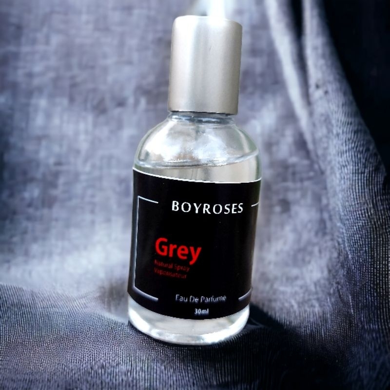 Parfum Grey Boyroses Wangi Woody Pria 30ml