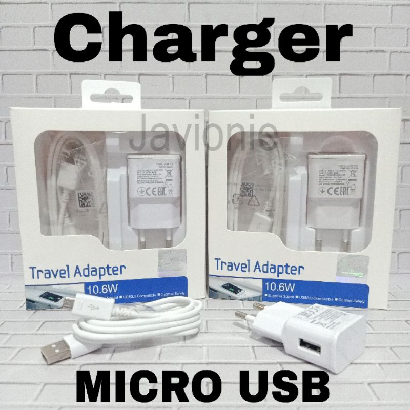 Charger Casan Cas S4MSUNG Galaxy A01 A02 A03 A6 A6+ A7 A10 A10S M02 M10 CORE 5V 2A 10W Original Fast Charging ORI MICRO USB