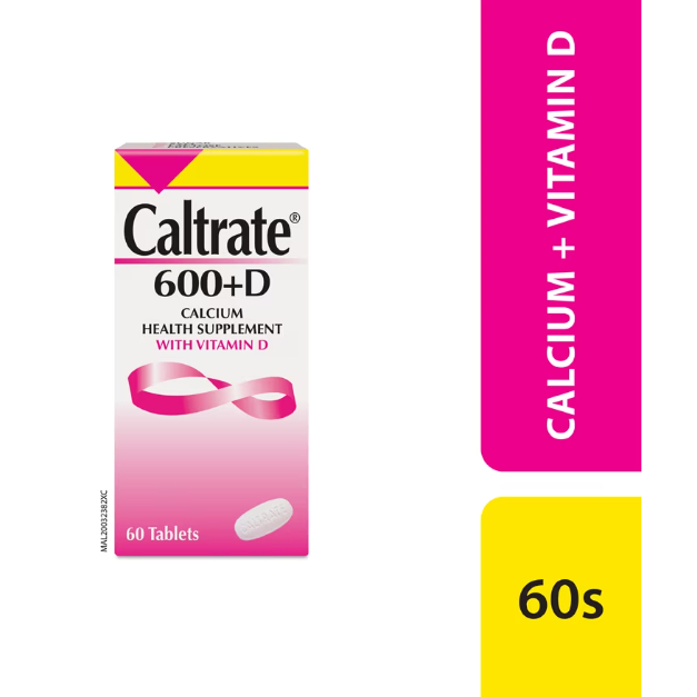 CALTRATE 600 PLUS CALCIUM + VITAMIN D & MINERALS TABLET 100S