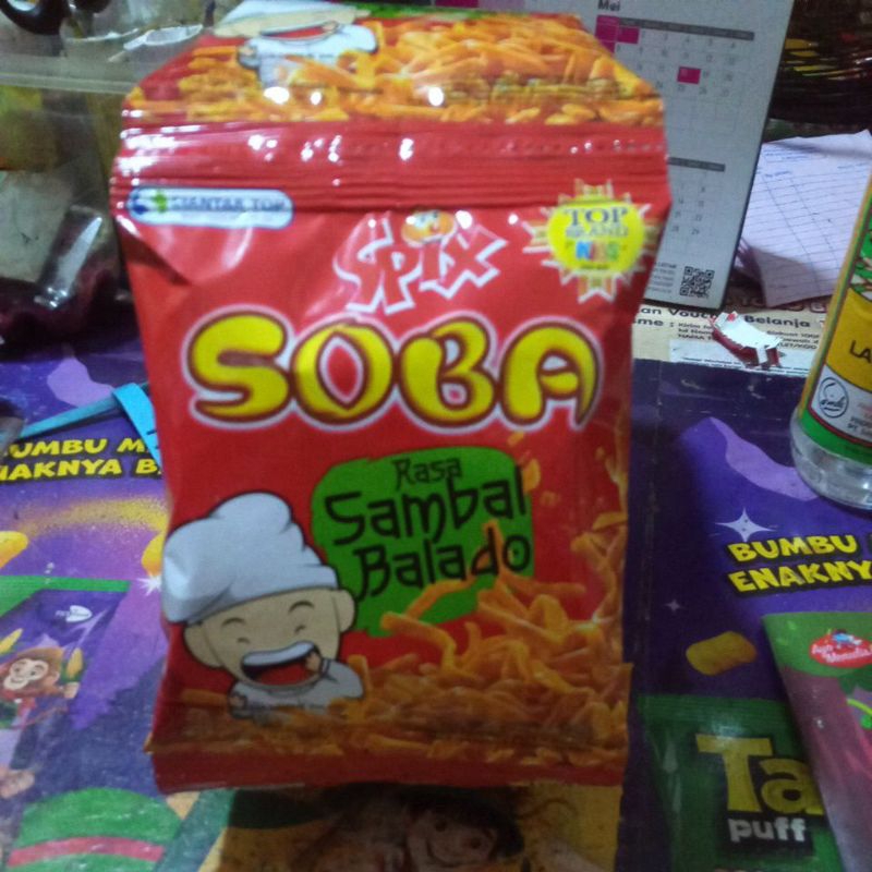 

Spix Soba Mie (1 Renceng isi 10 pcs) 16 gram