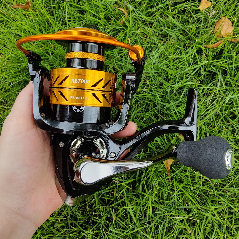 reel pancing besi 21kg drag reel murah CNC handle spinning reel