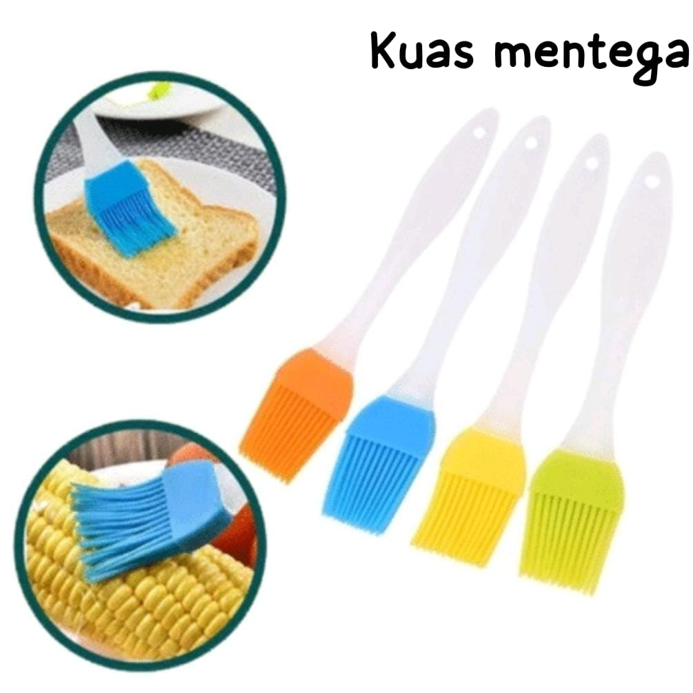 Kuas Oles Memasak Margarin Mentega Silikon Silicon Mini
