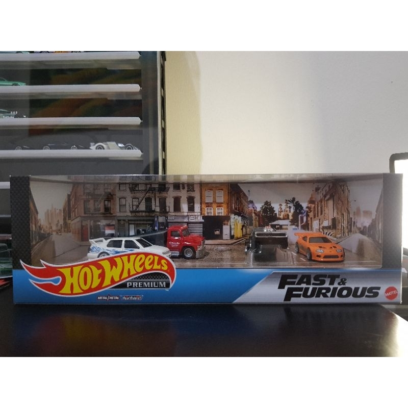 Hotwheels Fast Furious Diorama Set