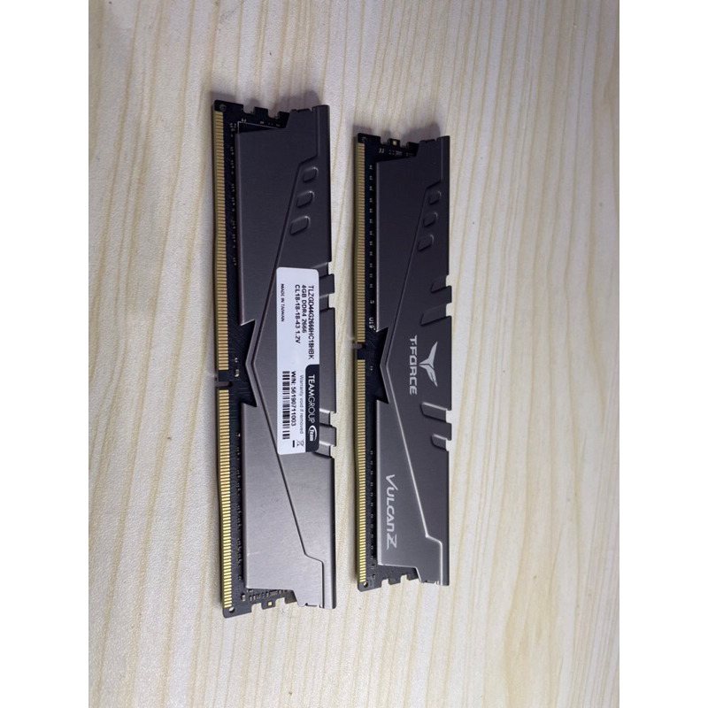 RAM 8GB, (4GBx2) Vulcan-Z, T-Force. DDR4