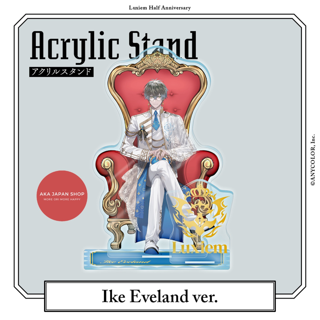 NIJISANJI EN Half Anniversary Acrylic Stand Figure Luxiem Ike Eveland