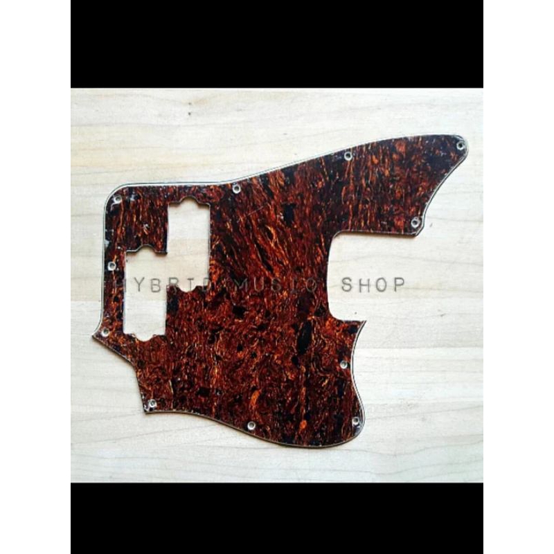 Pickguard Squier Fender Vintage Modified VM Jaguar 4 strings bass Tortoise