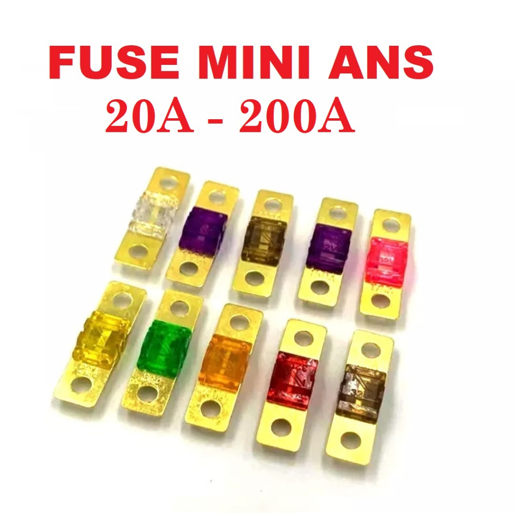 Fuse Sekring Mini ANS 60 A - 200 A Car Stereo AFS Fuse