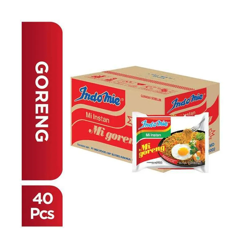 

Indomie Goreng Produksi Pulau Jawa 70gr Karton isi 40pcs