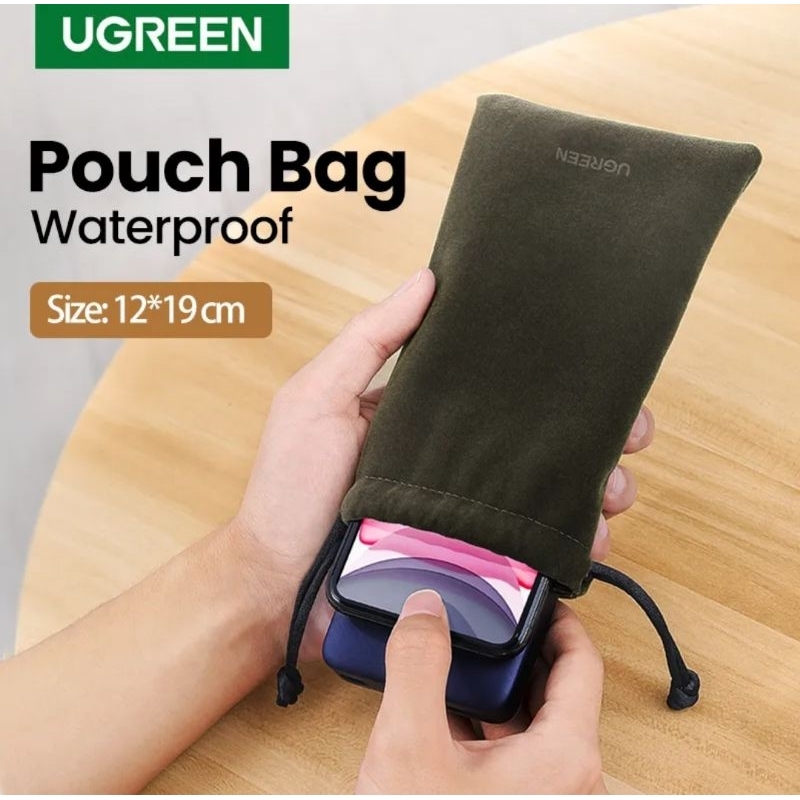 Ugreen Pouch Bag for Handphone Powerbank Kantong Aksesoris