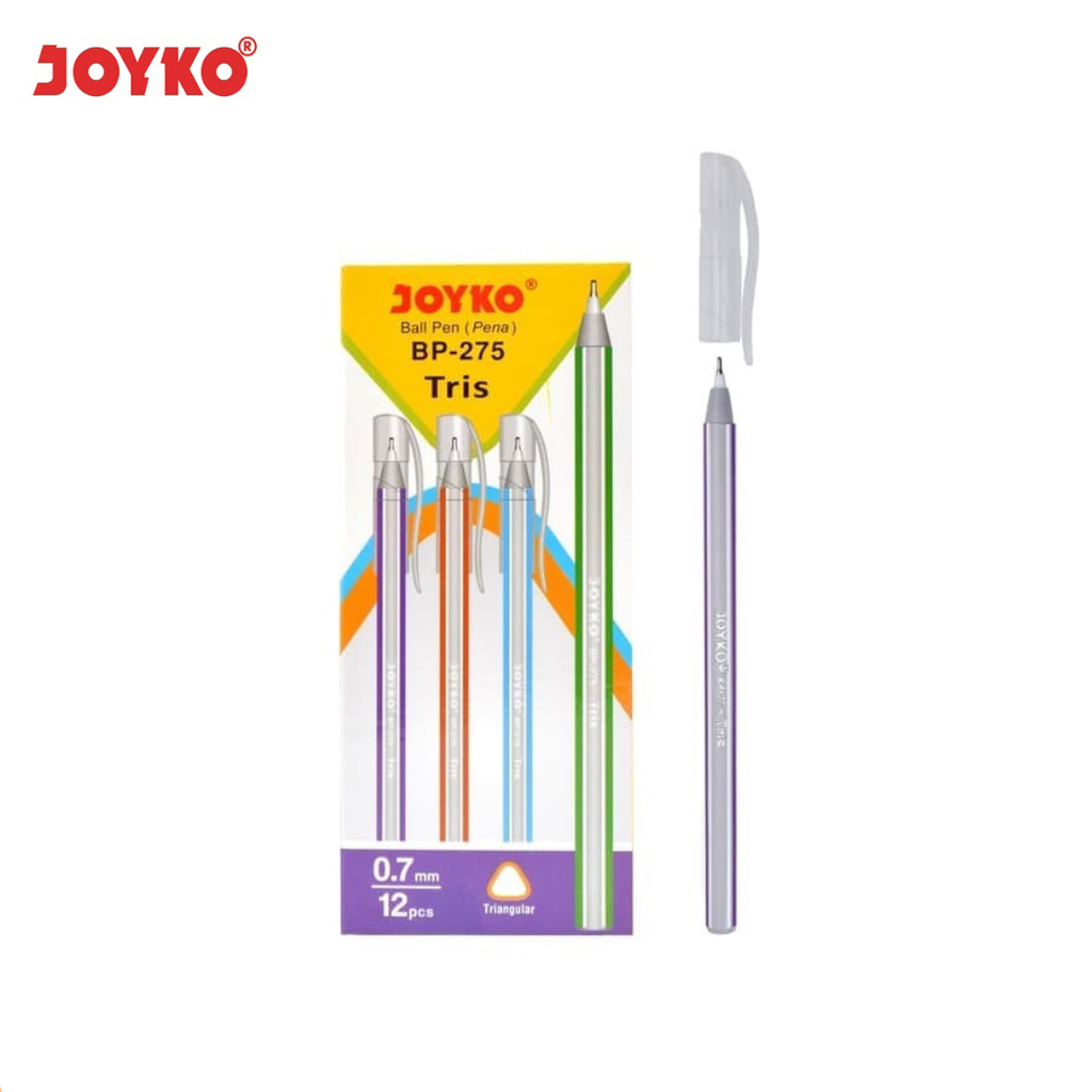 

BALLPOINT / PULPEN JOYKO BP-275 TRIS (12 PCS)