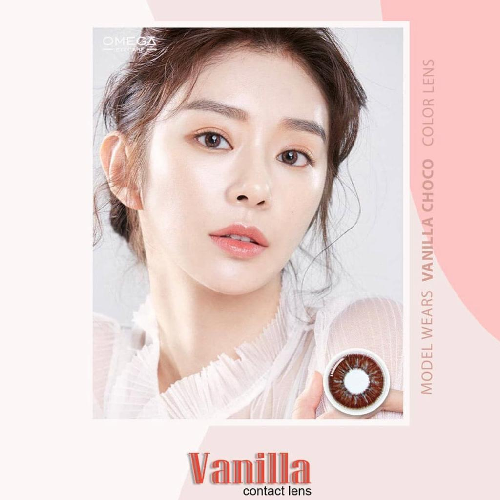 Softlens VANILLA CLASSIC 14,2 MM Normal Minus By Omega / Soflen Vanilla Classic / Vanilla Classic By Omega / Soflens Vanilla / Soflen Promo / Softlens Murah