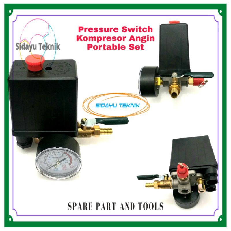 Pressure Switch Kompresor Angin Portable