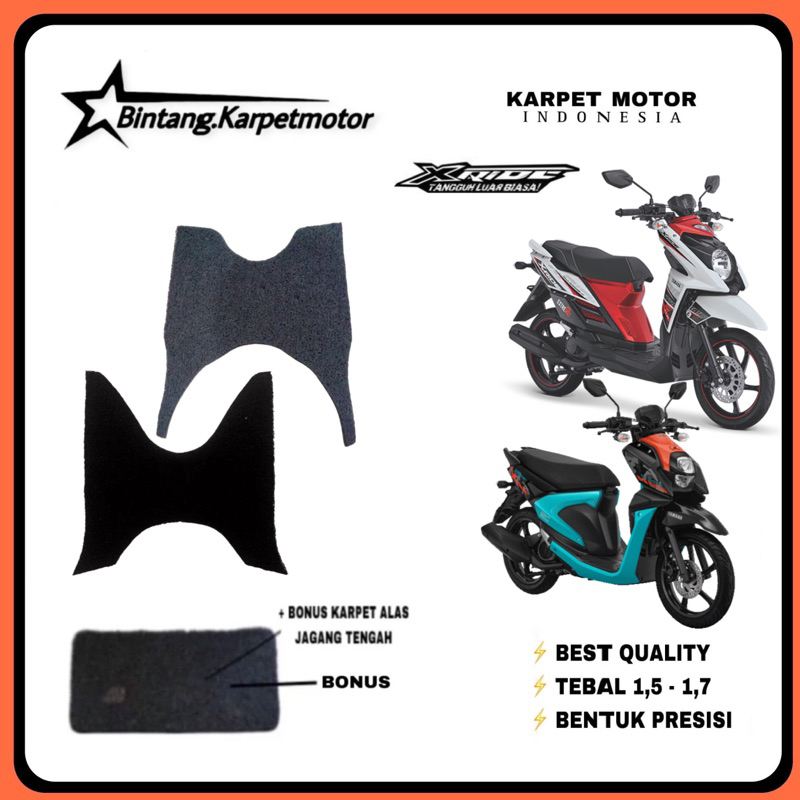 KARPET MIE-KARPET MIE MOTOR X RIDE OLD / NEW- KARPET MIE X RIDE-