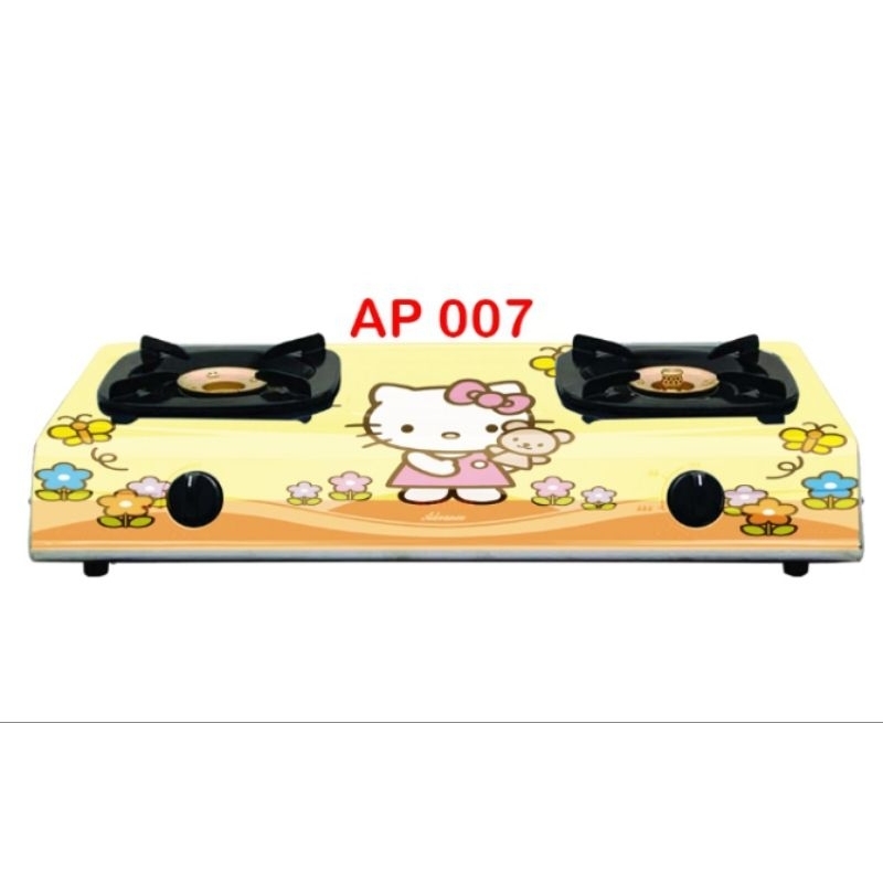 STIKER KOMPOR 2 TUNGKU DAN STIKER KOMPOR 2 TUNGKU JUMBO (MOTIF AP006, AP007 & AP008)