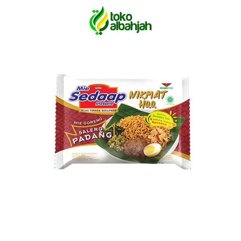 

MIE SEDAAP GORENG RASA SALERO PADANG