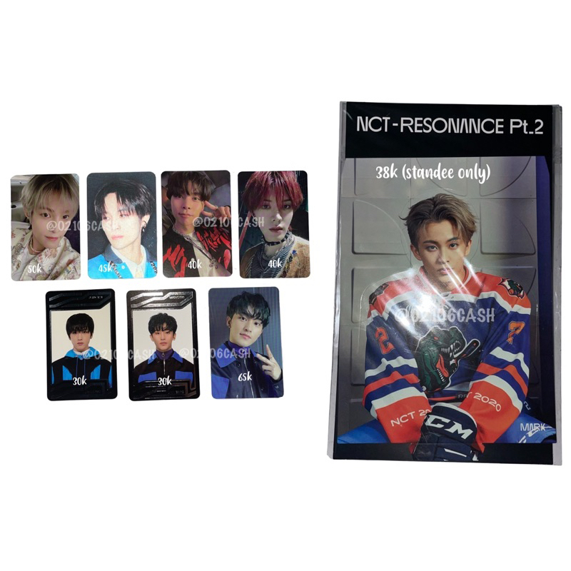 NCT 2020 2021 MD Standee Only Mark 90s Love / PC Yangyang Resonance Departure / Lenticular Yangyang 
