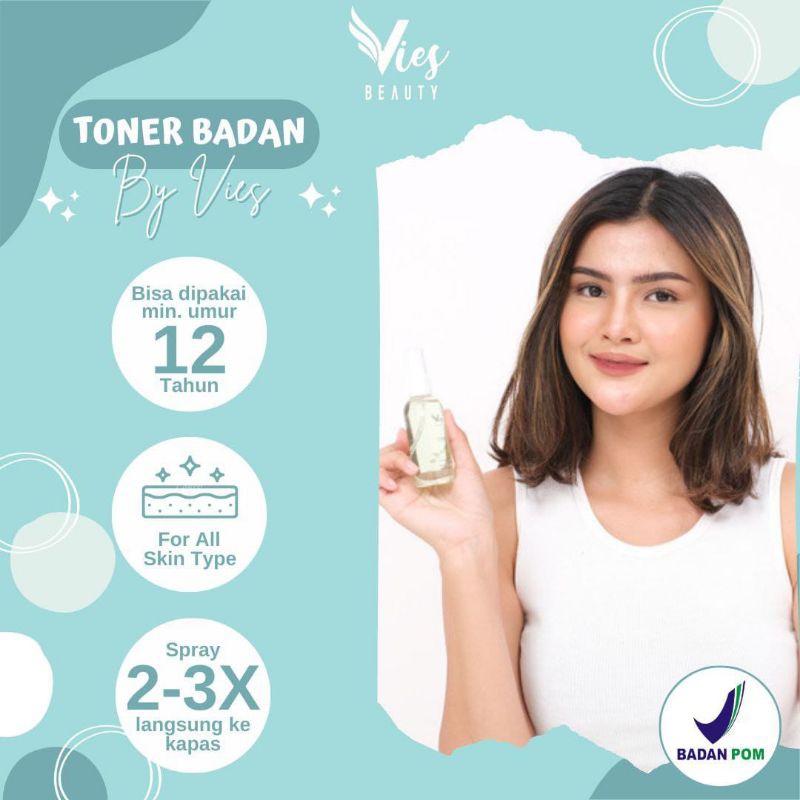 Toner Badan Terbaru By Vies READY STOK