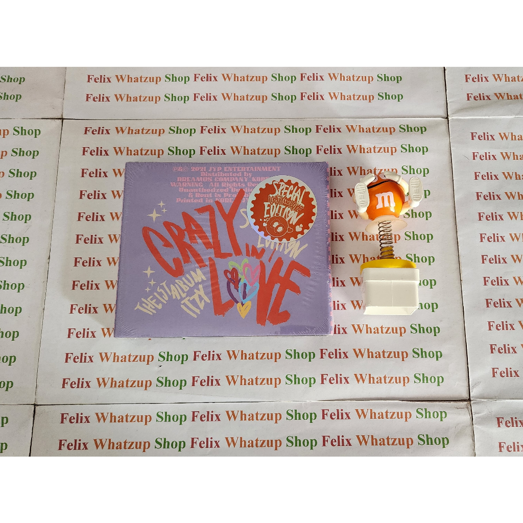 ITZY Crazy In Love Special Edition [1st Album] Jewel Case Official Album SEALED