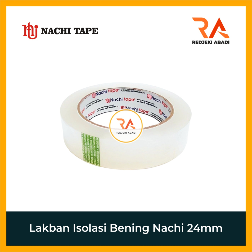 

Lakban Isolasi Bening Nachi 24mm