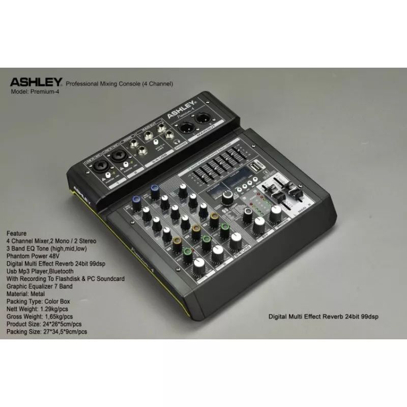 mixer Ashley premium 4 original