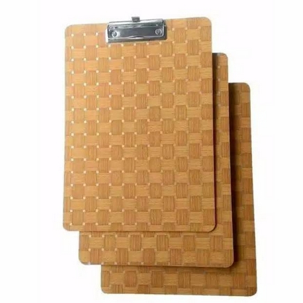 

Clipboard atau Papan Ujian Coklat Polos