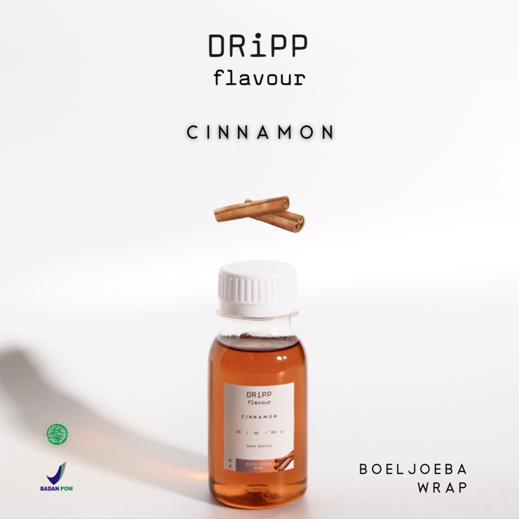 Dripp Cinnamon Syrup Repack [30, 50, 100] g