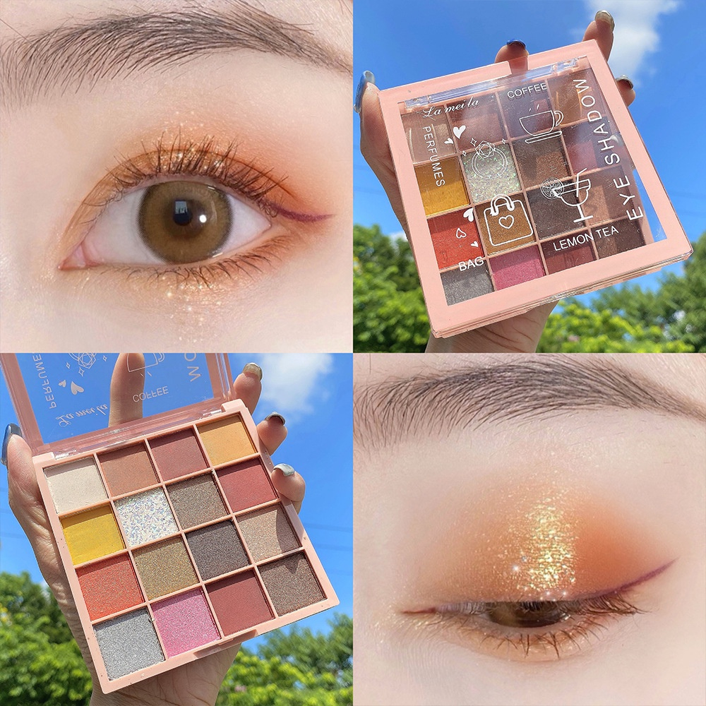 Beauty Jaya - Lameila Eyeshadow 16 Warna Palette Matte 3043